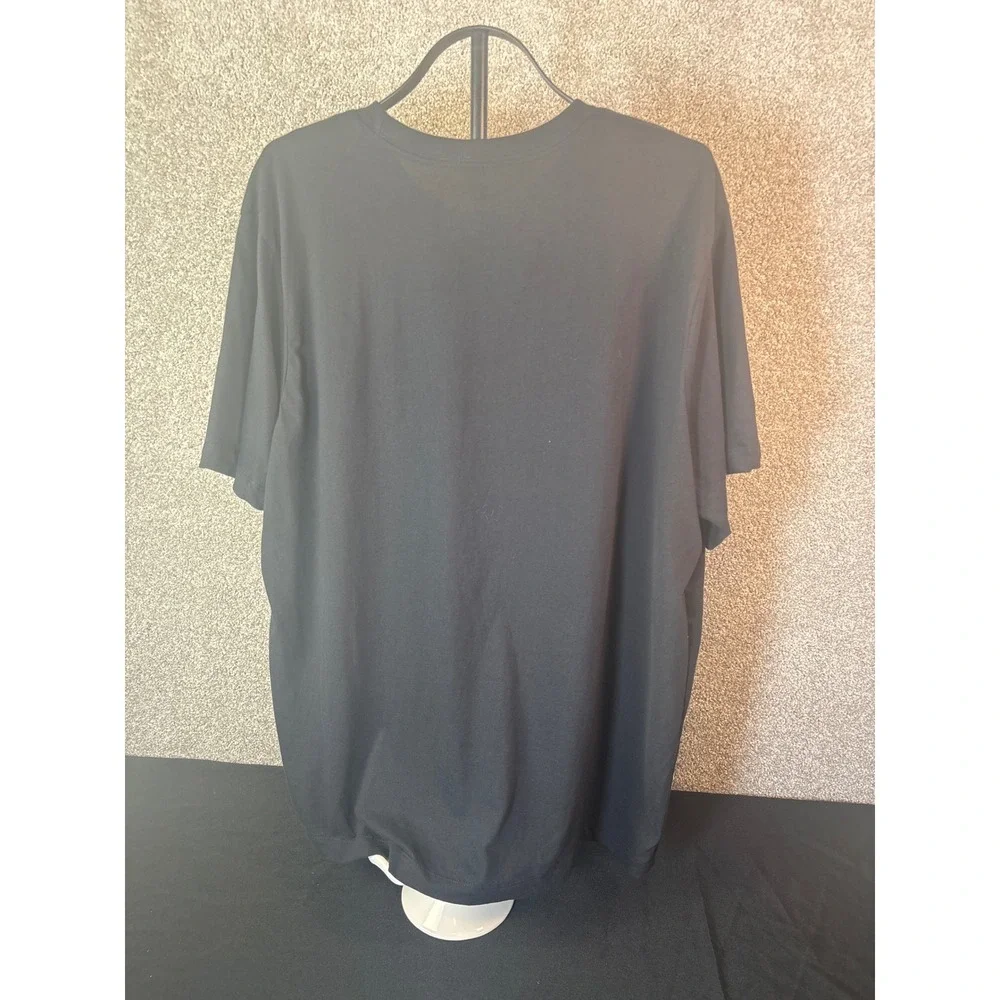 Nike Panthers Football Mens XXL Black Dri-FIT Cotton SS Tee NEW